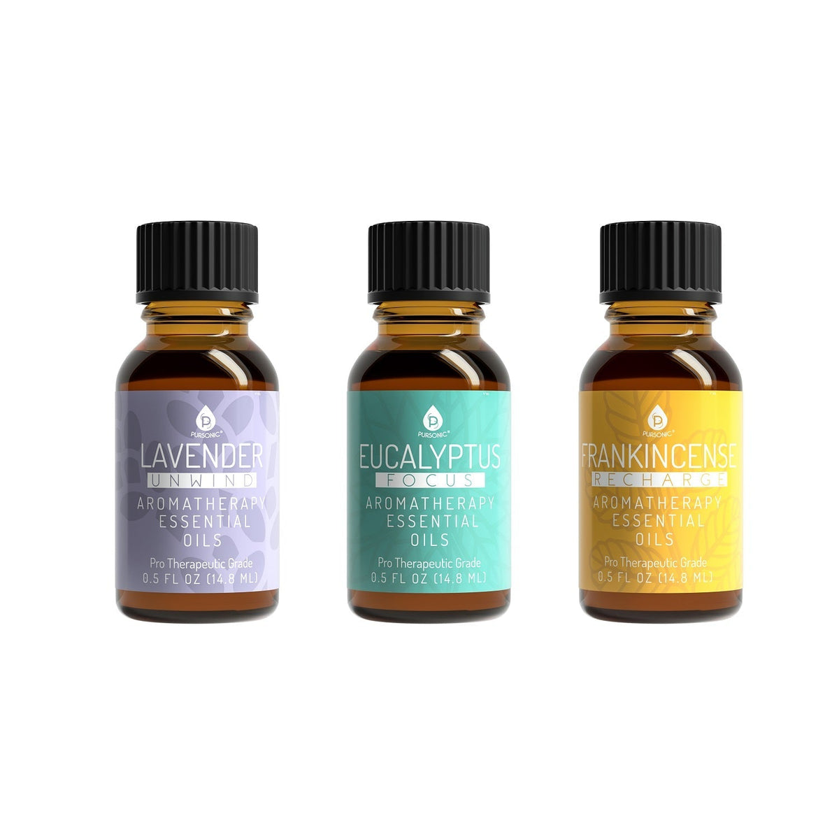 3 Pack Aromatherapy Essential oils (Lavender, Eucalyptus, Frankincense) - abtcare.shop