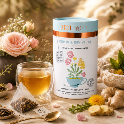 Detox and Revive Luxury Herbal tea | Canadian | 24ct