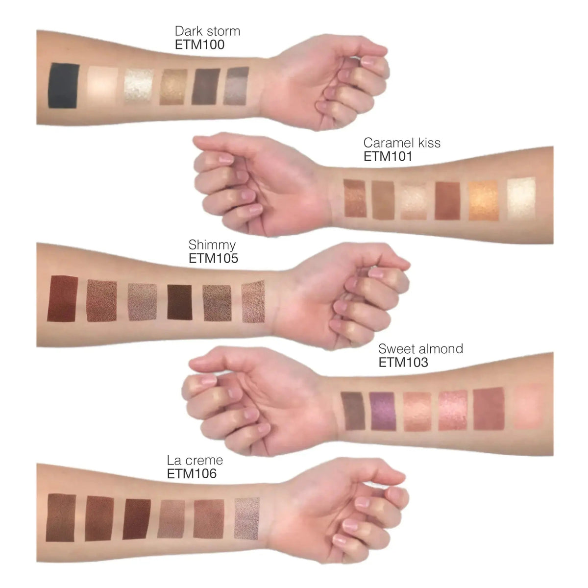 Eyeshadow Palette - Caramel Kiss - abtcare.shop