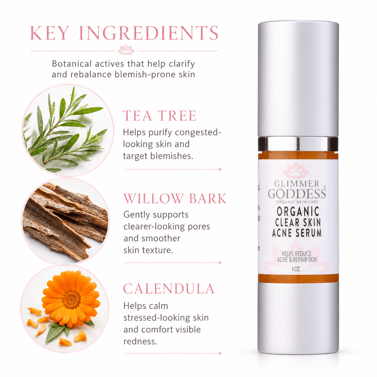 Organic Acne Serum – Oil Control &amp; Pore Clearing Treatment - abtcare.shop