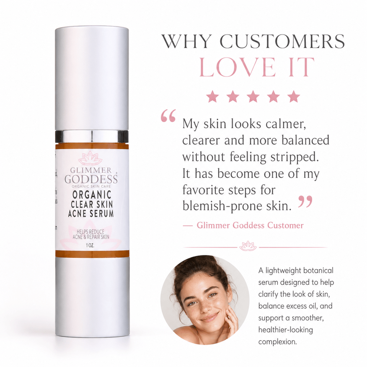 Organic Acne Serum – Oil Control &amp; Pore Clearing Treatment - abtcare.shop